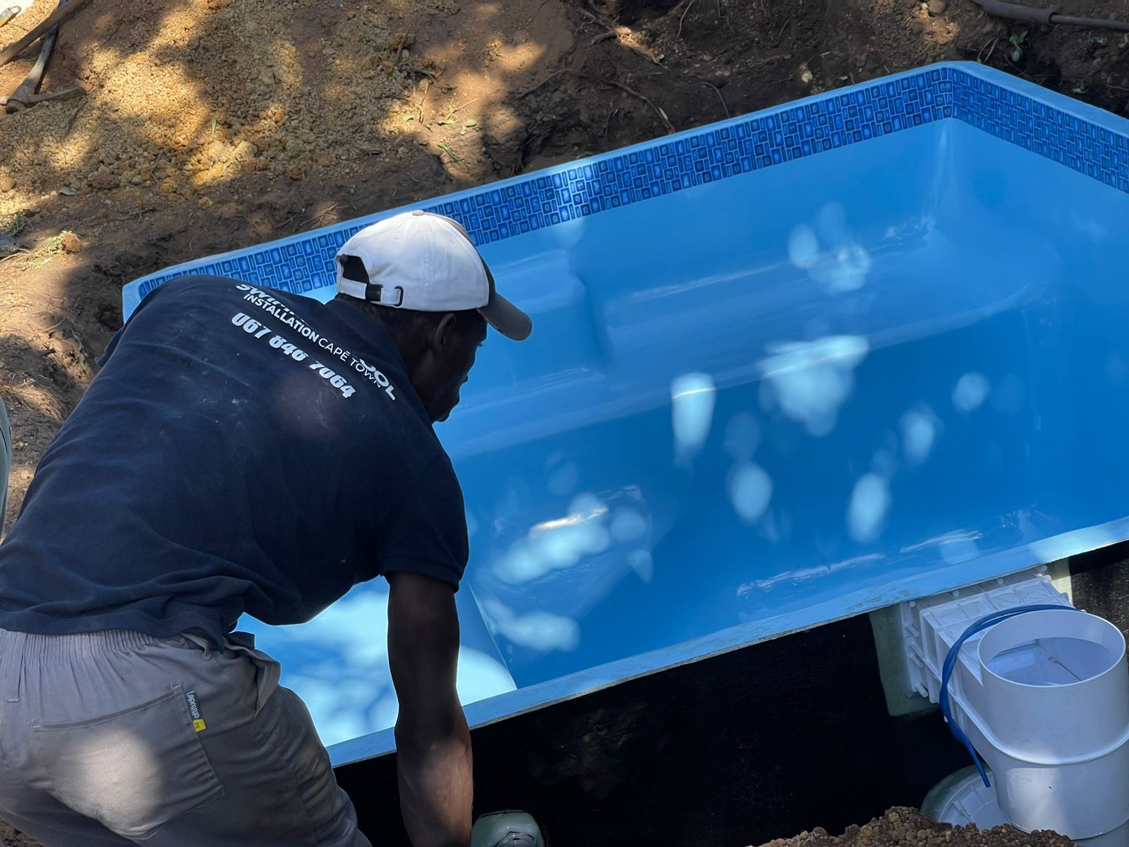 Fiberglass Pool installation Capetown